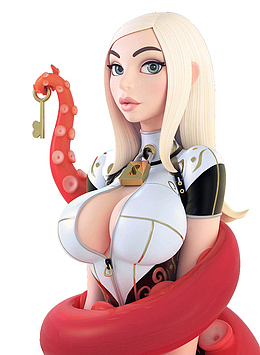 女魔头模型