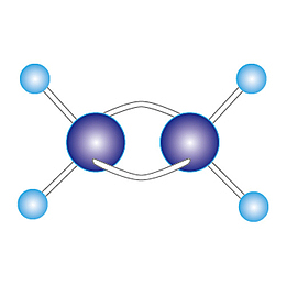乙烯分子结构式