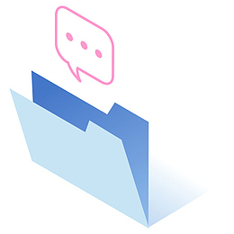 一个打开的文件夹图标