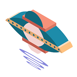 2.5D插画立体化电脑设计素材