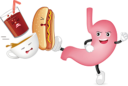 高热量食物和胃下载