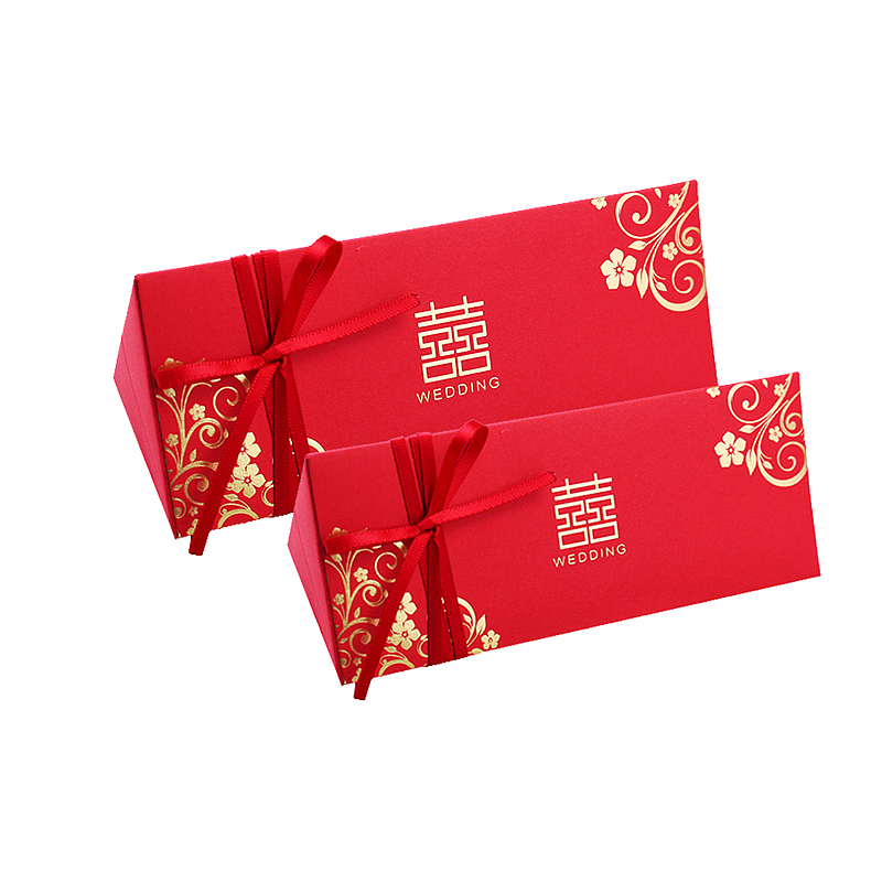 红色糖盒包装设计