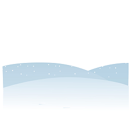 卡通下雪暴风雪元素