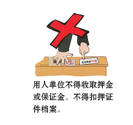矢量押金保证金素材