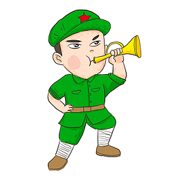 卡通装饰人物介绍海报设计