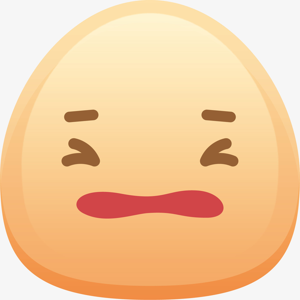 矢量图一个动漫蛋