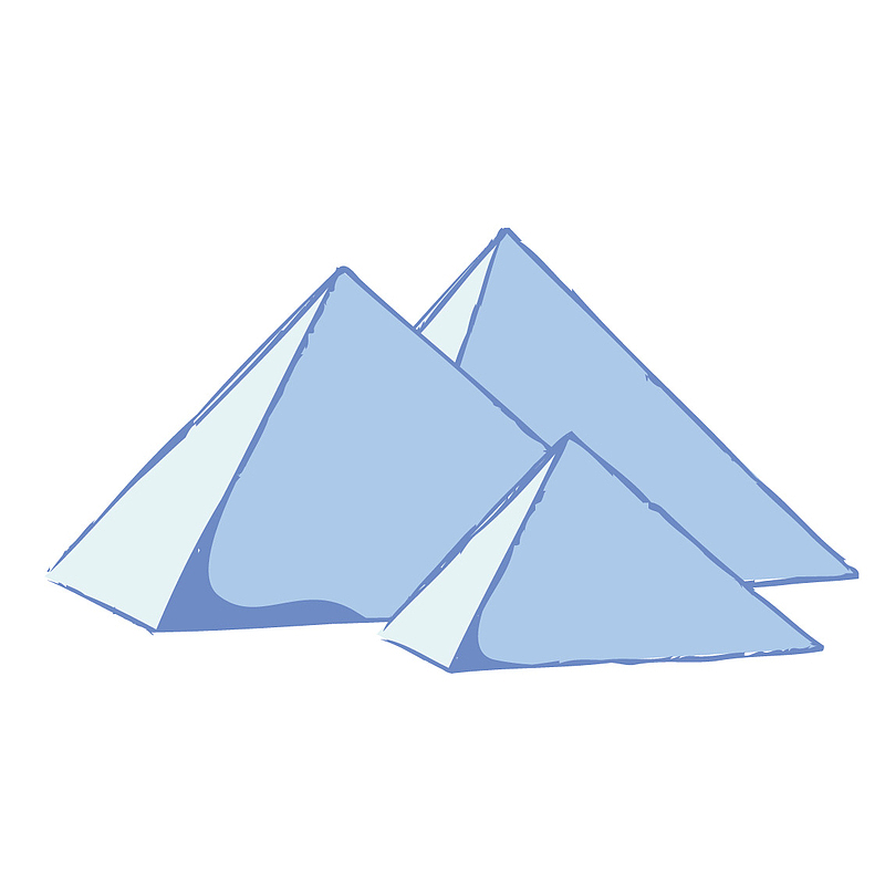 三棱锥冰山