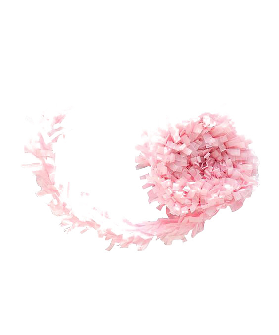 粉色花朵装饰