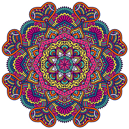 矢量花纹