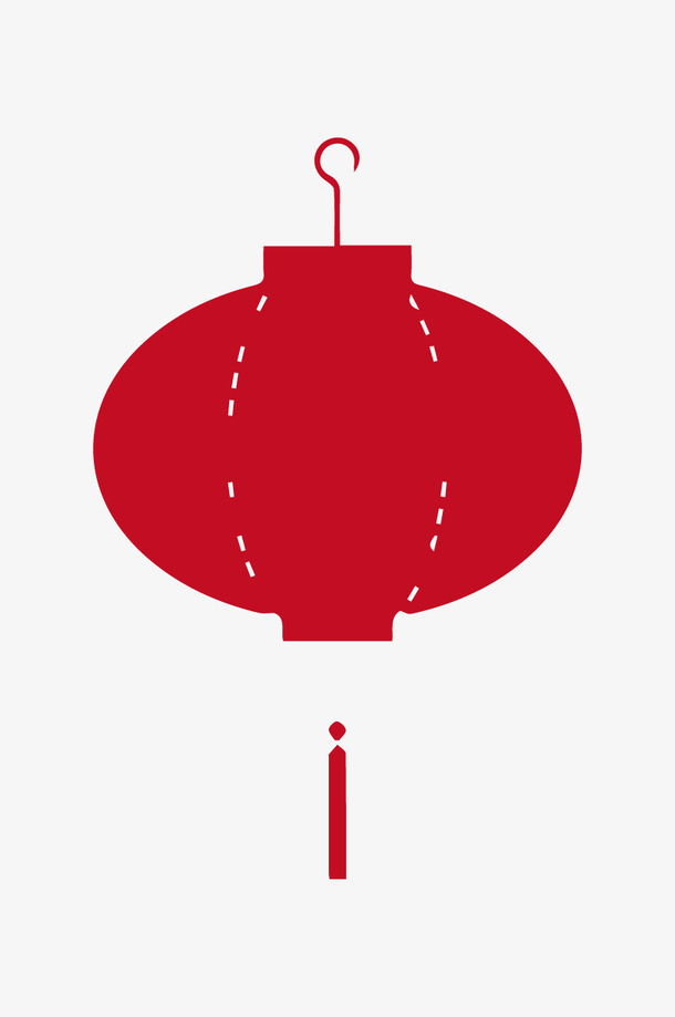 红色灯笼装饰元素素材免抠素材免费下载_觅元素51yuansu.com