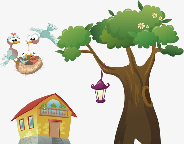 大树和房子