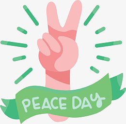 胜利手势国际和平日