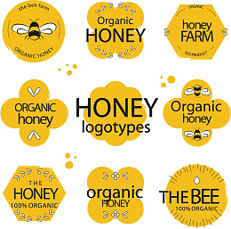 卡通贺岁卡矢量图