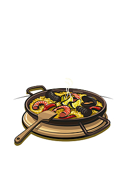 韩国料理自助海报