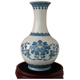 清朝如懿传青花瓷矢量免抠图