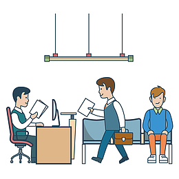 交辞职信的男子