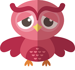 矢量图一只哀伤的小鸟