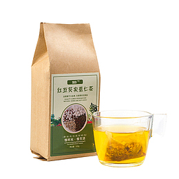 实物紫臣红豆芡实薏仁茶