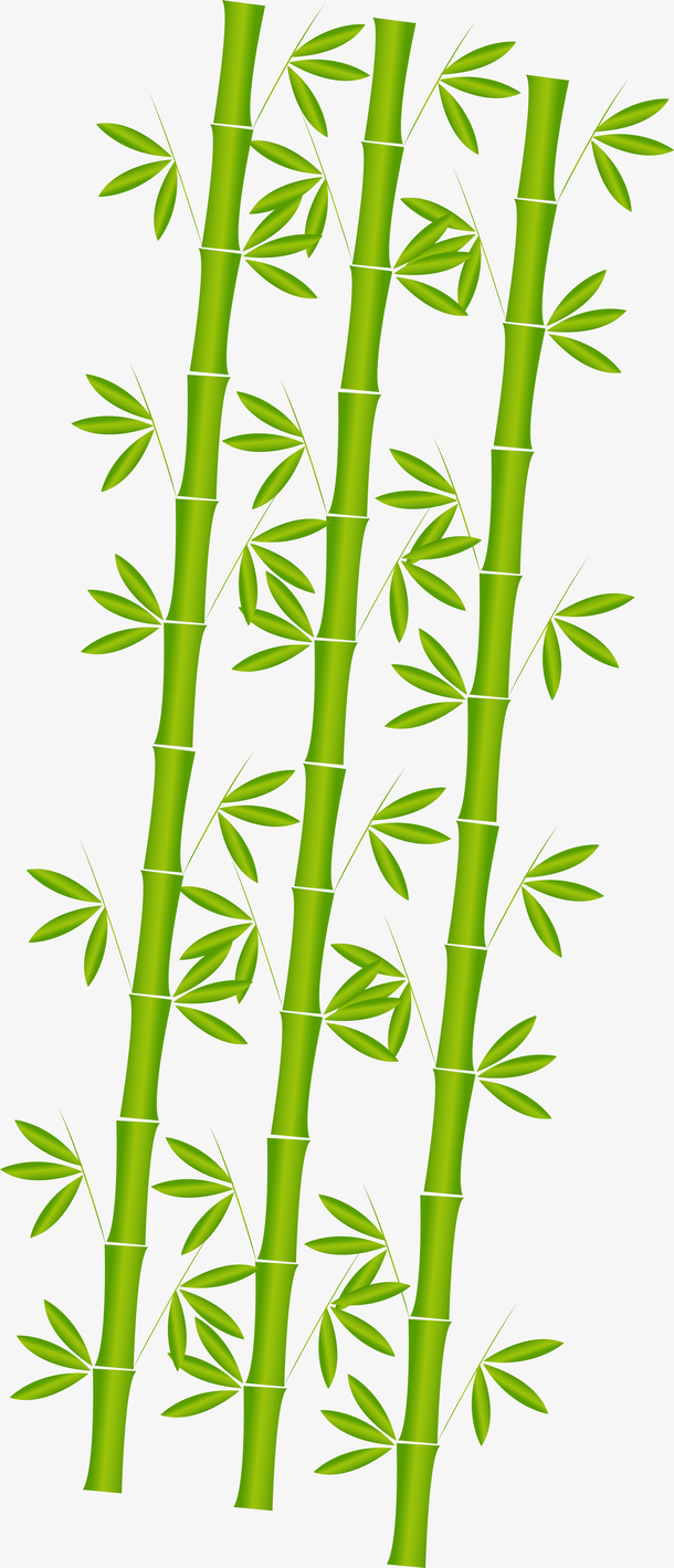 绿色中国风清新竹子