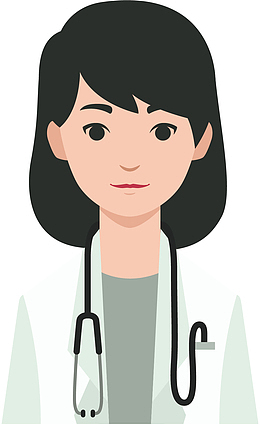 矢量图可爱女生照片