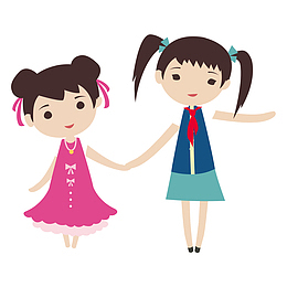 国际友谊日手拉手