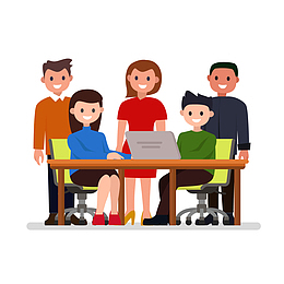 矢量商务团队下载