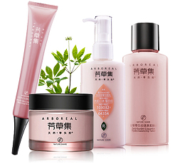 芳草集甘草舒敏保湿四件套