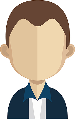 矢量图平头小帅哥