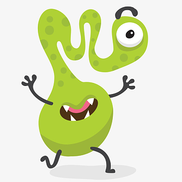 png卡通大眼细菌(500x500)aipng矢量图可爱的小怪物(1175x1507)png