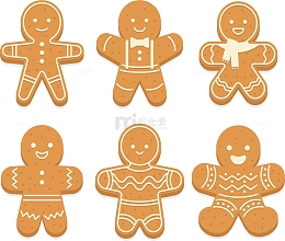 手工制作圣诞节姜饼