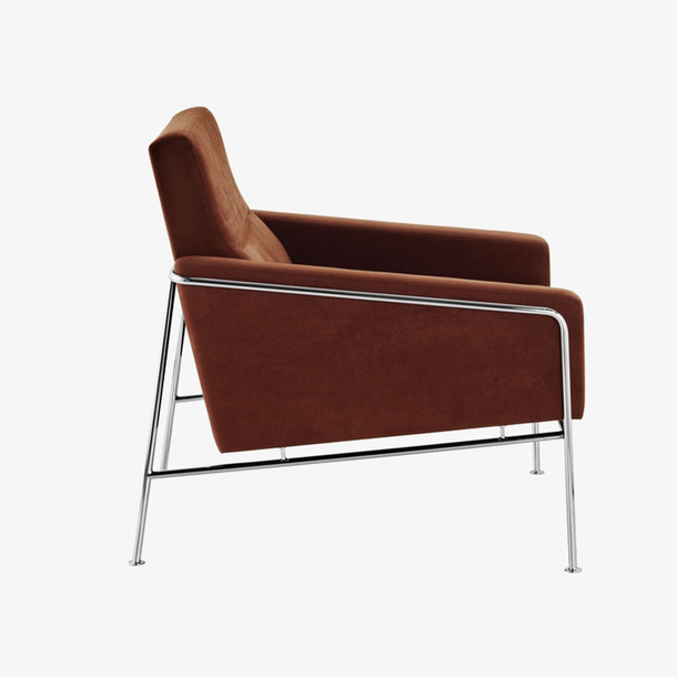 棕黄色沙发的侧面