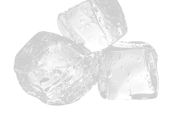 透明冰块 冰元素 透明