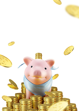 2019猪年大发背景素材