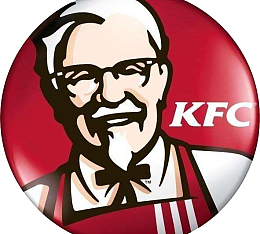 免抠红色图标kfcLOGO