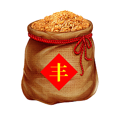 丰收节装饰png