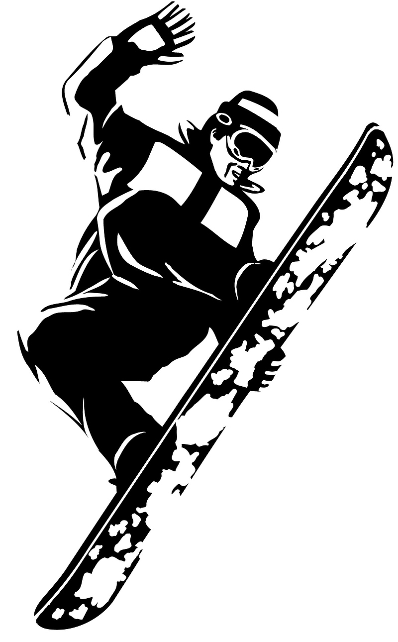 极限运动矢量滑雪