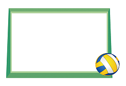 卡通足球装饰边框文本框手抄报边