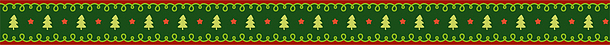 绿色圣诞树线条