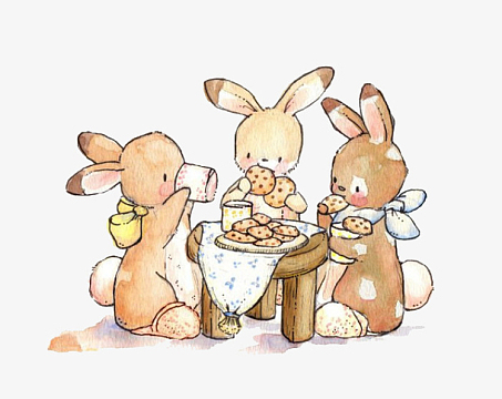 吃饭的兔子