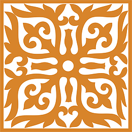 黄色的古典古风窗棂