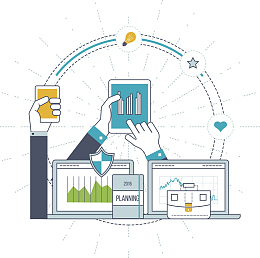 矢量是股票上涨数据