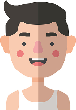 卡通男子图案