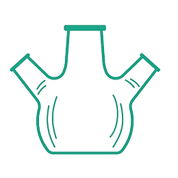 三颈圆底烧瓶简笔画