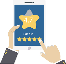 手机端满意度评价