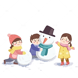卡通雪人PNG下载