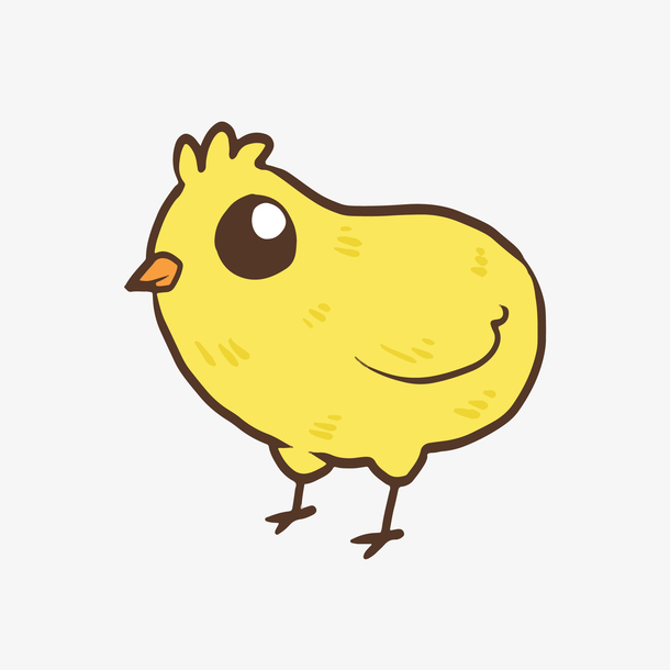 卡通小鸡png下载