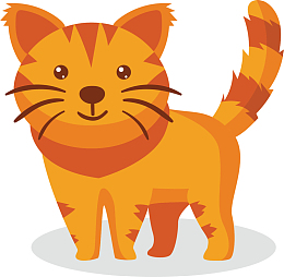 卡通创意猫咪装饰插画