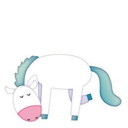 卡通版的小毛驴素材