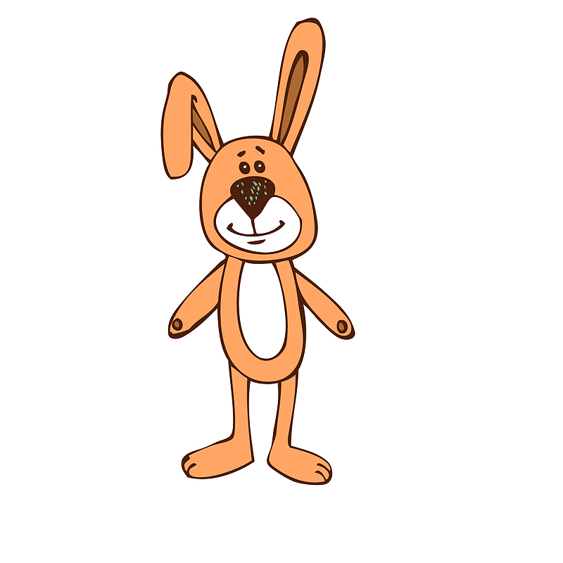 卡通手绘小兔子设计