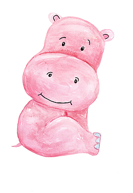 卡通可爱小动物装饰动物头像